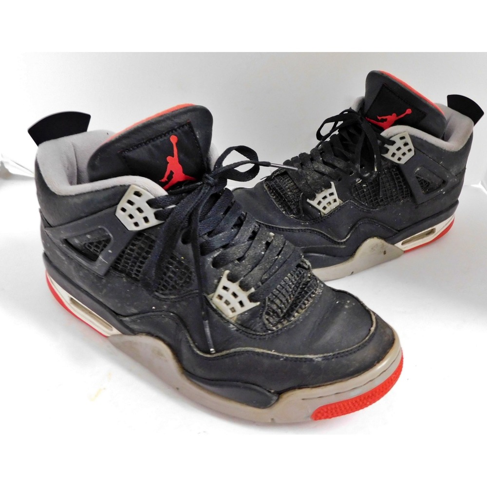 Nike Air Jordan 4 Retro Bred Reimagined Black/Red 2024 FV5029-006 Size 10